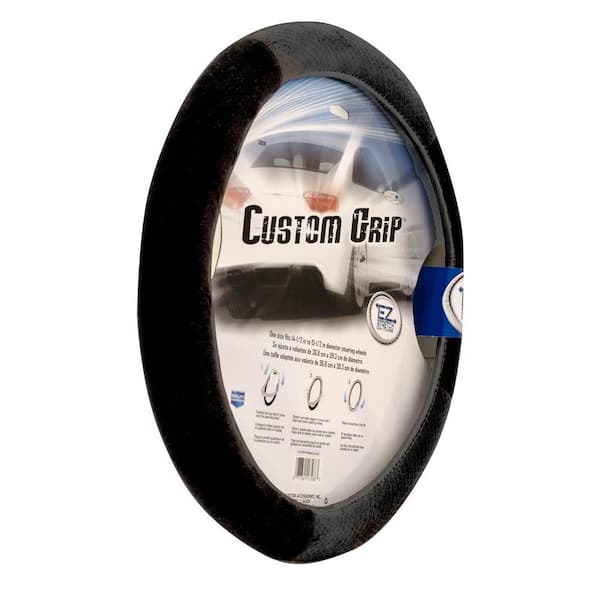 Unbranded Super Soft Steering Wheel Cover in Black