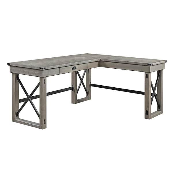 country style l shaped desk