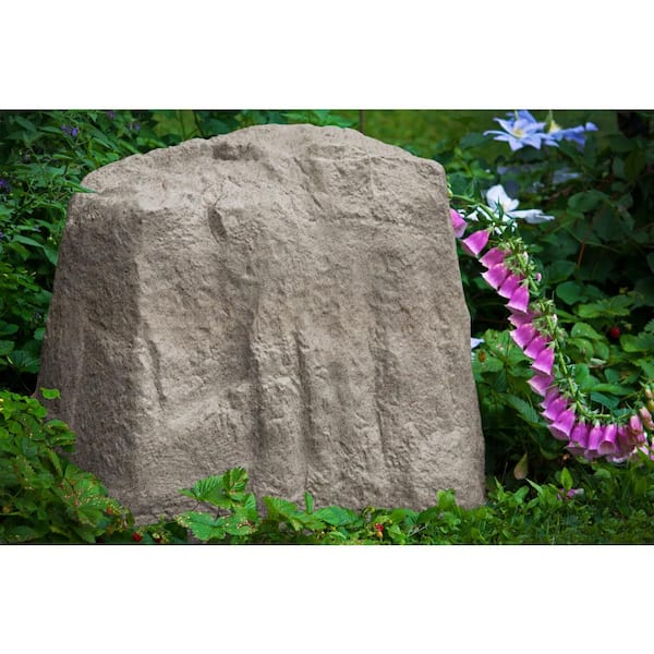18-1/2 in. L x 24 in. W x 17-1/2 in. H Sandstone Large Resin Landscape Rock