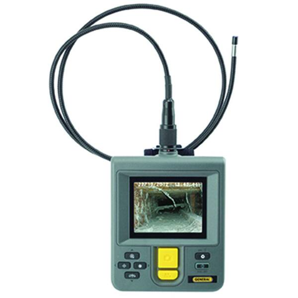 General Tools Rugged Compact High-Performance VGA Recording Video Inspection System