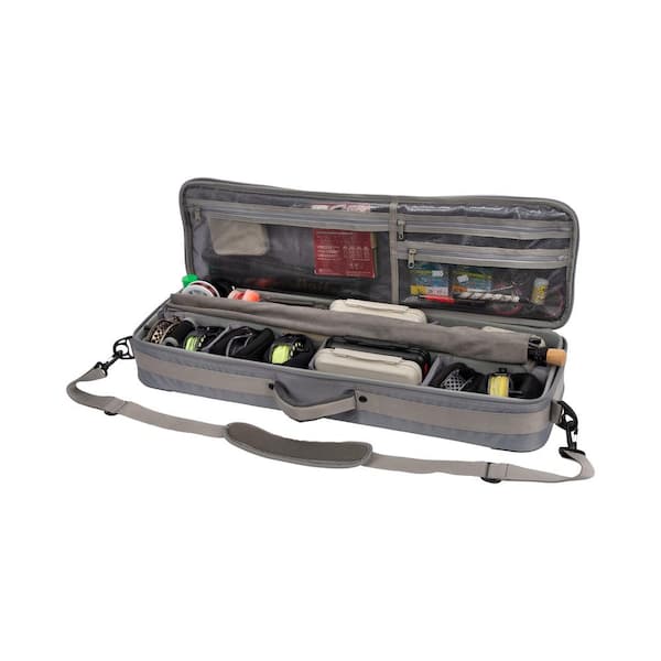 Allen Cottonwood Fly Fishing Rod and Gear Bag Case, Fits 4-Piece
