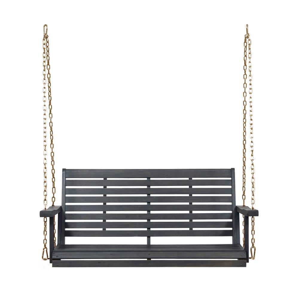 49.5 in. Seats 2-People Wood Patio Swing Porch Swing
