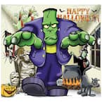 My Door Decor 7 ft. x 8 ft. Frankenstein and Friends Halloween Garage ...