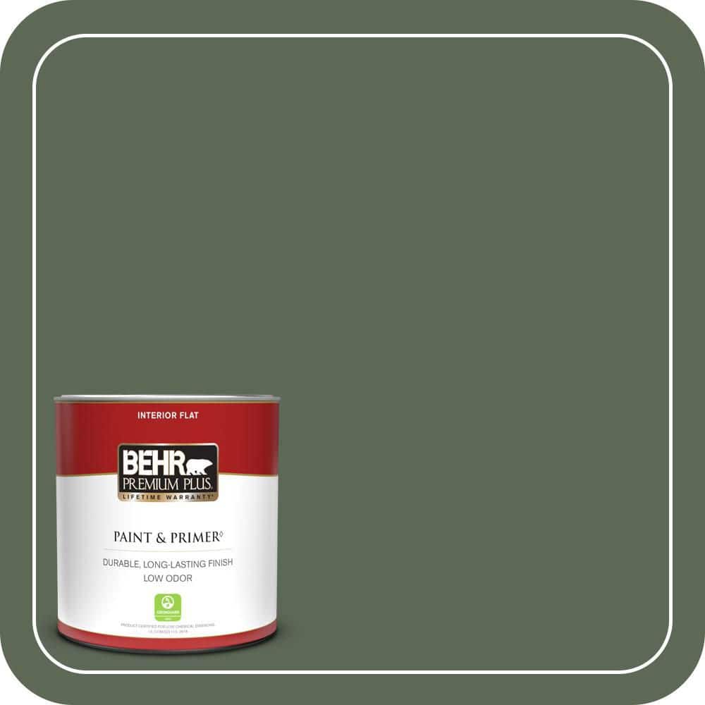 1 qt. #MQ6-15 Less Travelled Flat Low Odor Interior Paint & Primer price history on PriceWatchPro