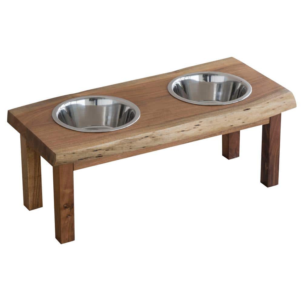 Personalized Wood Pet Bowl Stands, Elevated Dog Bowl Feeding Station, Dog  Stand With Drawers, Dog Bowl Holder, Water Bowl, Stainless Steel 