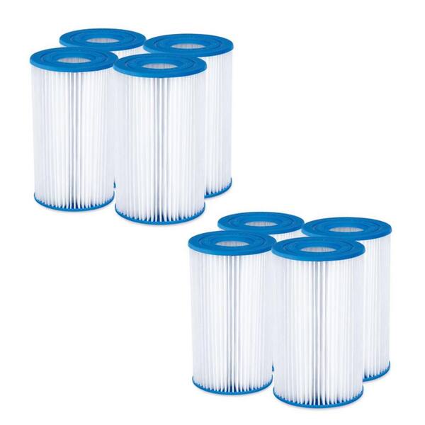 Summer Waves Pool Filter Cartridge Replacement Type A or C 2 Pack Polygroup NEW 