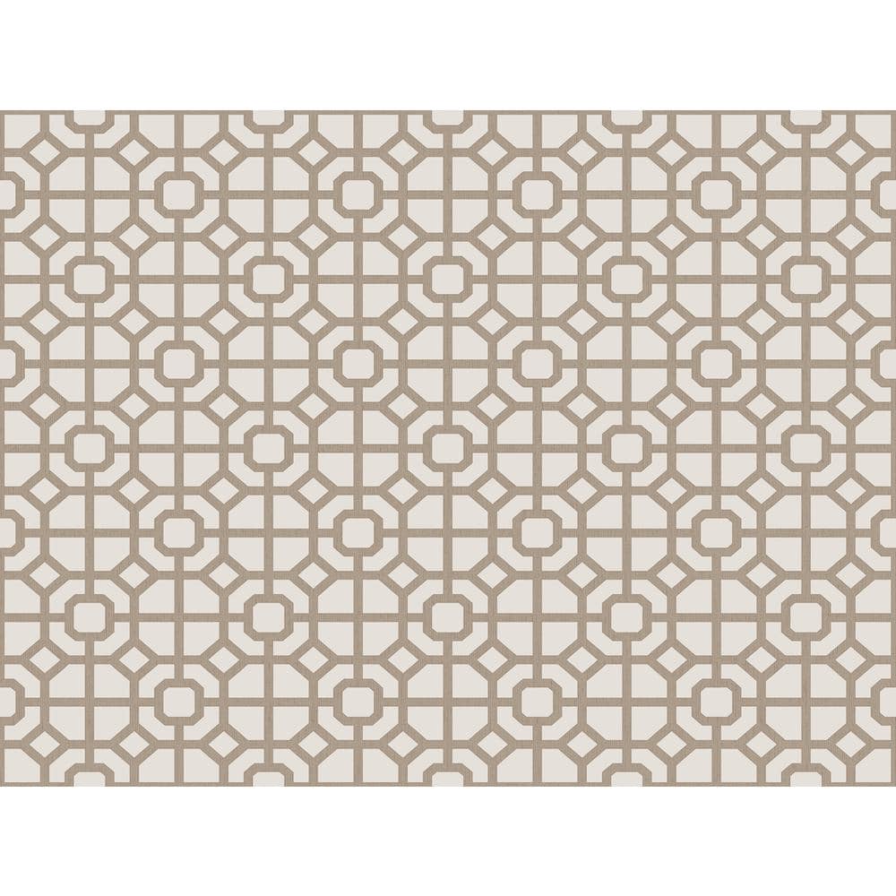 Spring Blossom Collection Geometric Lattice Bronze Matte Finish Non-Pasted 