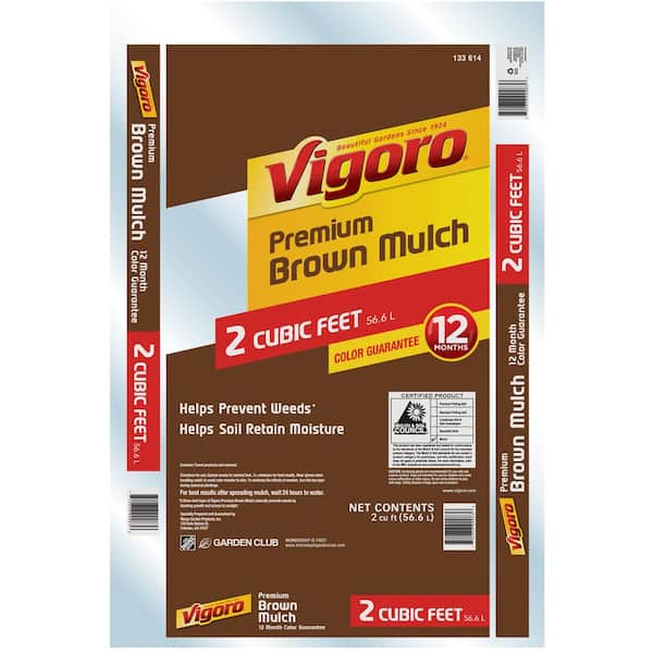 Vigoro Brown Dyed Bark Mulch