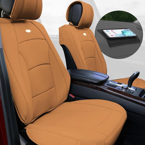 Ultra Sleek Car Seat Cushions 23 in. x 1 in. x 47 in. Oxford Fabric Front  Set
