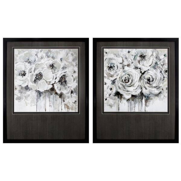 HomeRoots Victoria 20 in. x 28 in. Dark Wood Toned Gallery Frame (Set of 2)