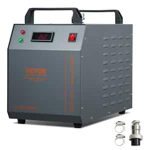 Industrial Water Chiller 150-Watt Air-Cooled Industrial Water Cooler with 12L Water Tank Capacity 18 L/min Max Flow Rate