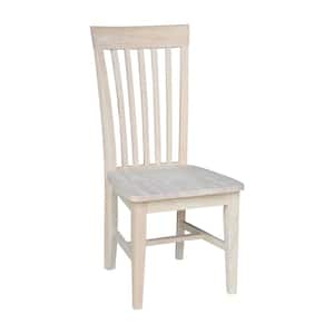 Unfinished Wood Mission Dining Chair (Set of 2)