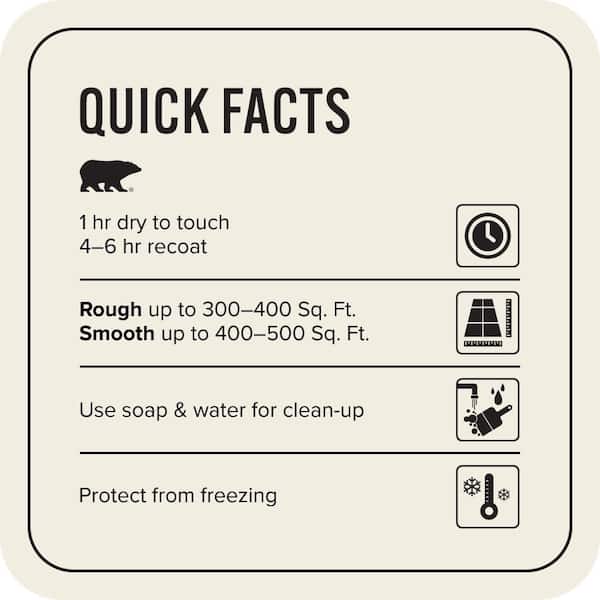 1 gal. #12 Swiss Coffee Self-Priming 1-Part Epoxy Satin Interior/Exterior Concrete and Garage Floor Paint