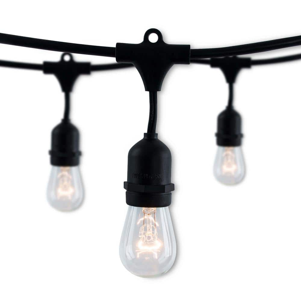 48-ft Warm White Outdoor Incandescent String Lights