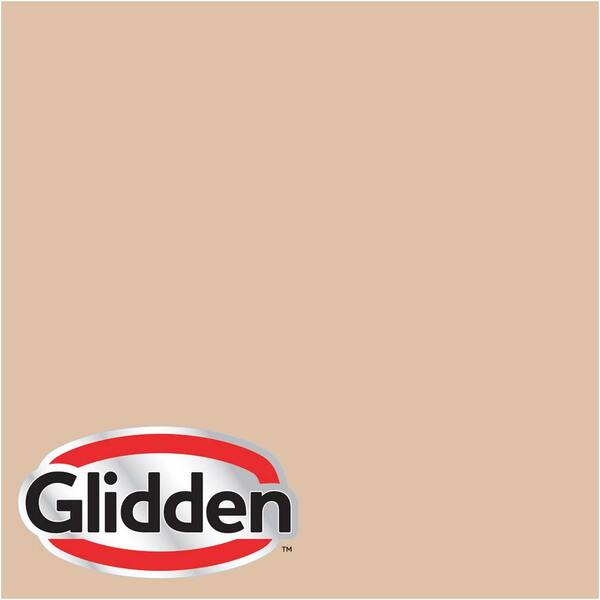 Glidden Premium 1-gal. #HDGWN14 Antique Bisque Flat Latex Exterior Paint