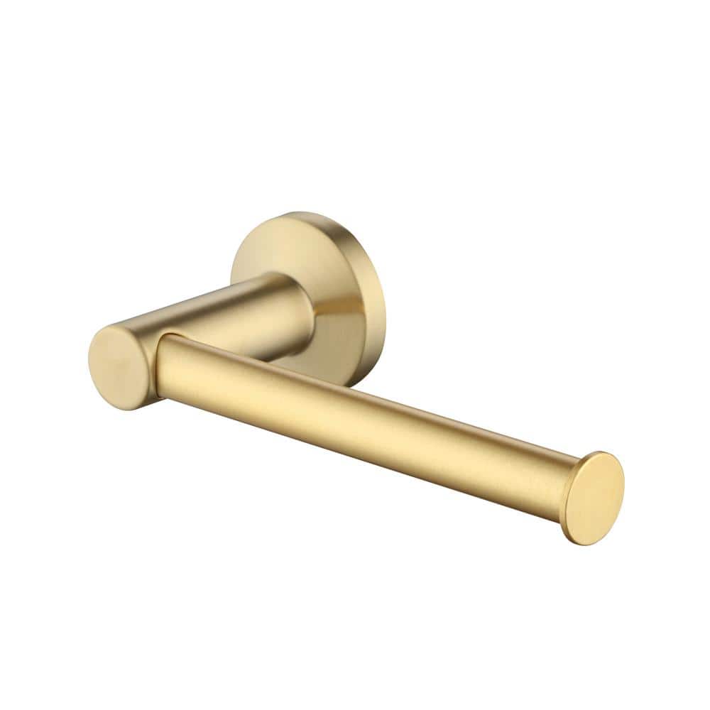 Glacier Bay Dorind Wall-Mount Toilet Paper Holder Single Post in