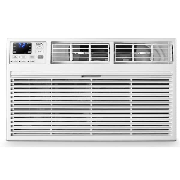 EMERSON QUIET KOOL 10,000 BTU 230-Volt Through-the-Wall Air Conditioner Cools 450 Sq. Ft. with Remote Control in White