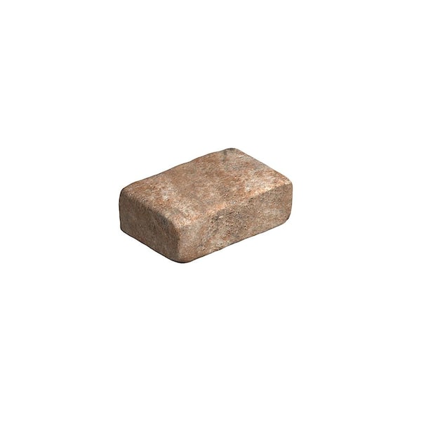BELGARD Weston 4 in. H x 12 in. L x 8 in. D Napoli Retaining Wall Block