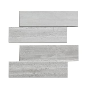Roman Slab 12.875 in. x 11.875 in. Metal and Composite Peel and Stick Tile (1.06 sq. ft./pack)