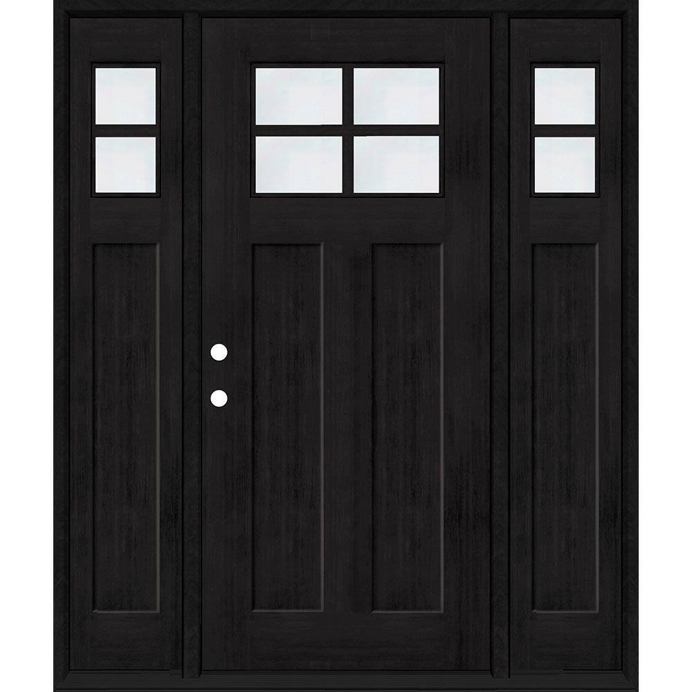 Steves & Sons Regency 68 in. x 80 in. 3/4Lite 4SDL Oasis