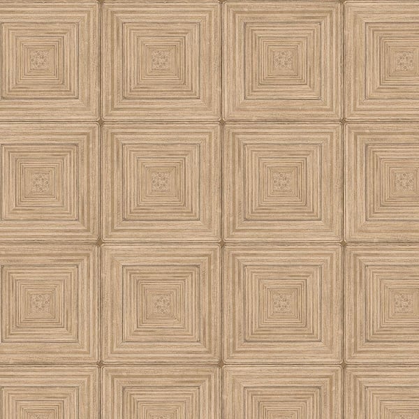 Norwall Parquet Vinyl Roll Wallpaper (Covers 56 sq. ft.)