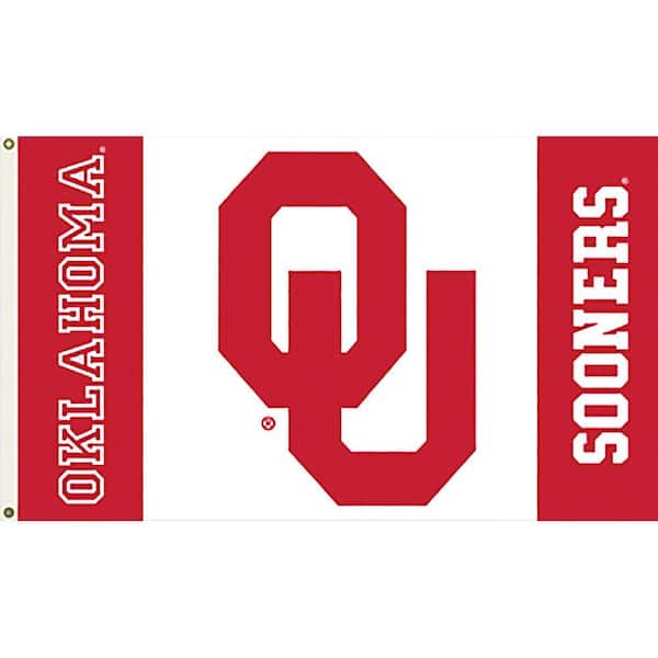 Seasonal Designs NCAA Oklahoma University 3 ft. x 5 ft. Collegiate 2-Sided Flag with Grommets