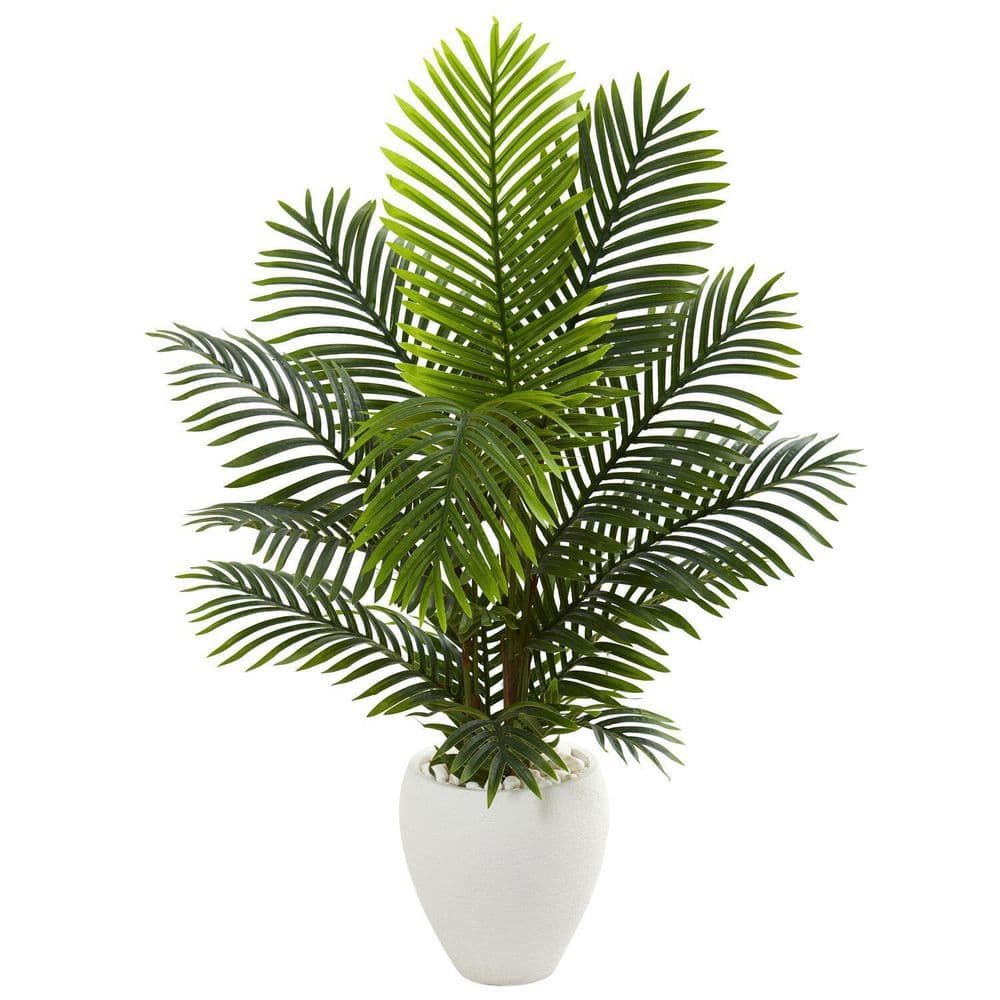 4.5 ft. Artificial Palm Tree in Planter for Indoor/Outdoor