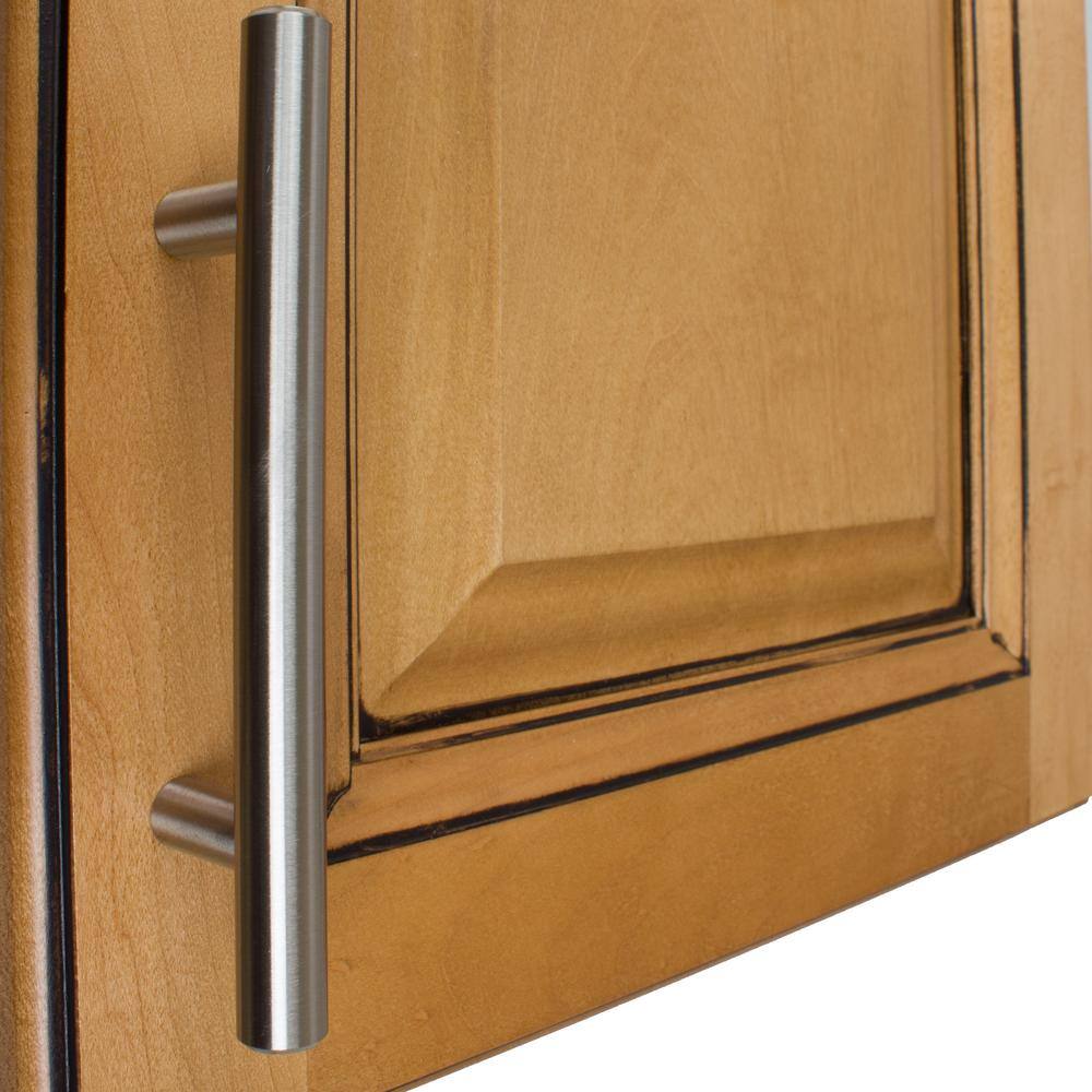 Stainless Steel Modern Bar Pull with Mounting Hardware