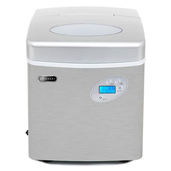 Whynter 49 Lb Portable Ice Maker In, Best Countertop Ice Maker With Water Line