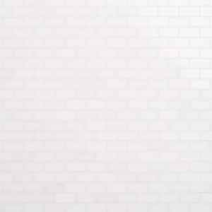 White Thassos Brick Joint 12 in. x 12 in. Polished Mosaic Tile