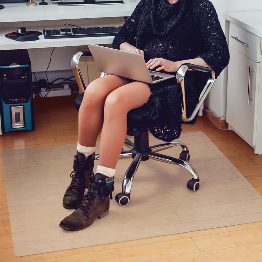 Advantagemat Plus Clear 29 in. x 47 in. APET Rectangular Indoor Chair Mat for Hard Floors price history on PriceWatchPro