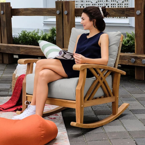Vermont Teak Wood Outdoor Bench  Patio Furniture – Cambridge Casual
