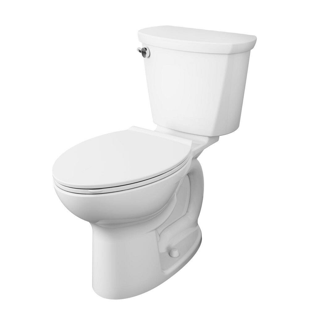 White Elongated Two-Piece High Efficiency Toilet