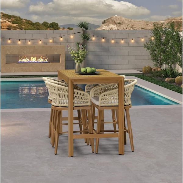 Purple Leaf Patio Furniture PURPLE LEAF Bar Height Table