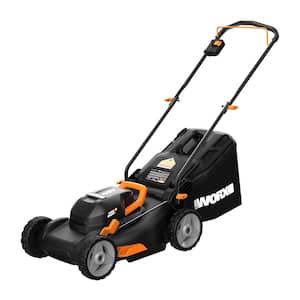 POWER SHARE 17 in. 40-Volt Cordless Battery Walk Behind Mower with Mulching and Intellicut (Tool-Only)