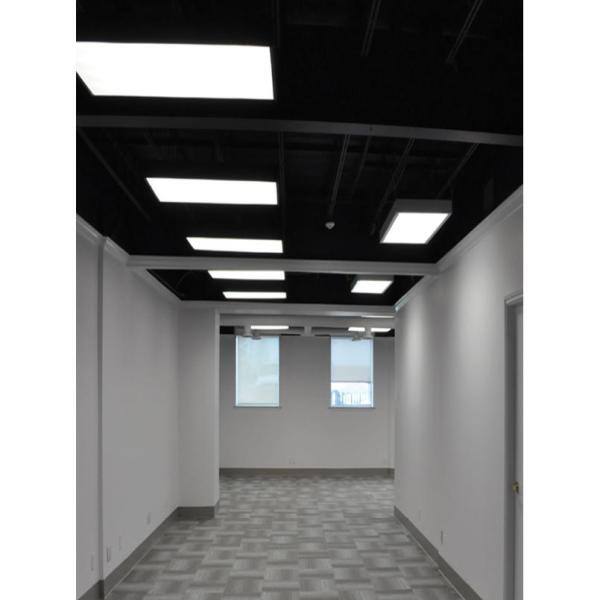 Modern Industrial Aluminum LED Ceiling Light - White, 6500 Lumen