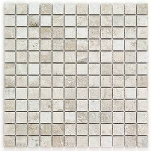 Granada Olimpia 11.81 in. X 11.81 in. Natural Porcelain Mosaic Tile (0.99 sq. ft./Each)