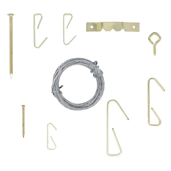 Hillman 200-Pieces Picture Hanging Kit 130251 - The Home Depot