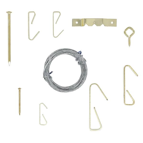 BUILDER'S HARDWARE 2 Pack Screw Eyes Swing Hook Kit | Home Hardware