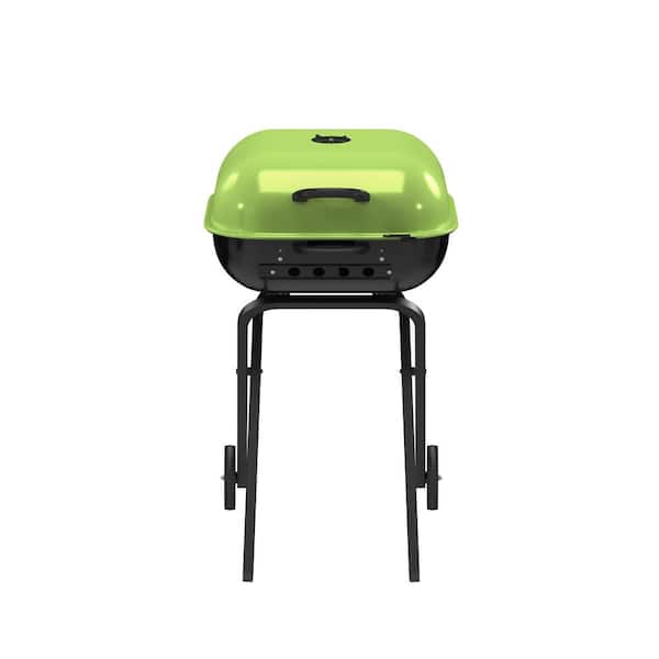 Americana Walk-A-Bout Portable Charcoal Grill in Green