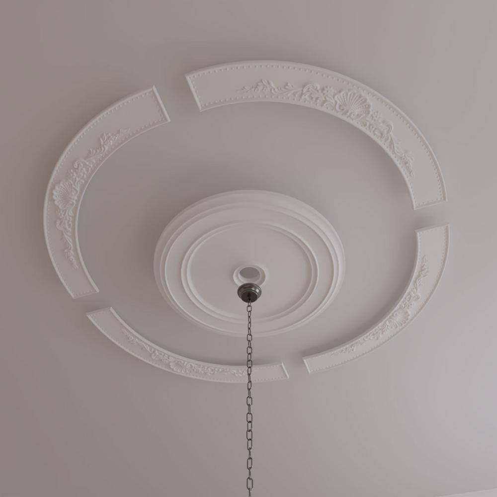 Shell Design White Primed Ceiling Ring Segment