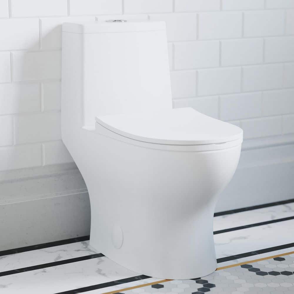 Swiss Madison Ivy 1-Piece 1.1/1.6 GPF Dual Flush Elongated Toilet
