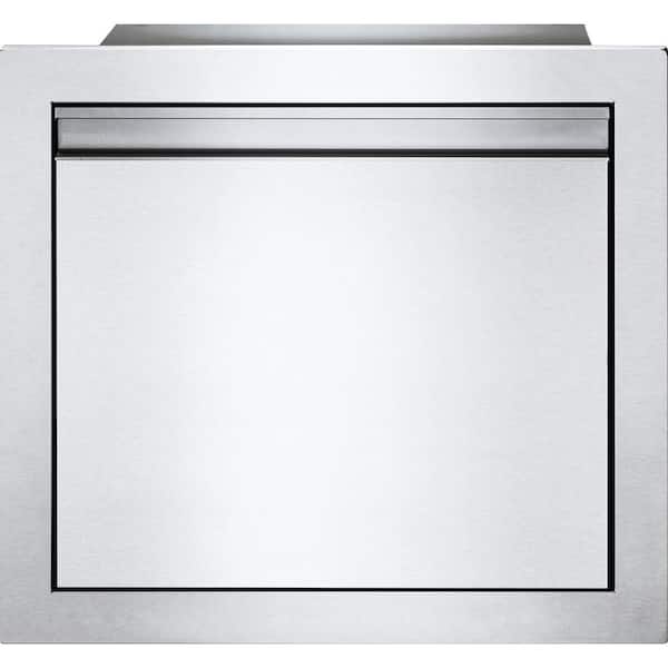 18" X 16" Large Stainless Steel Single Drawer