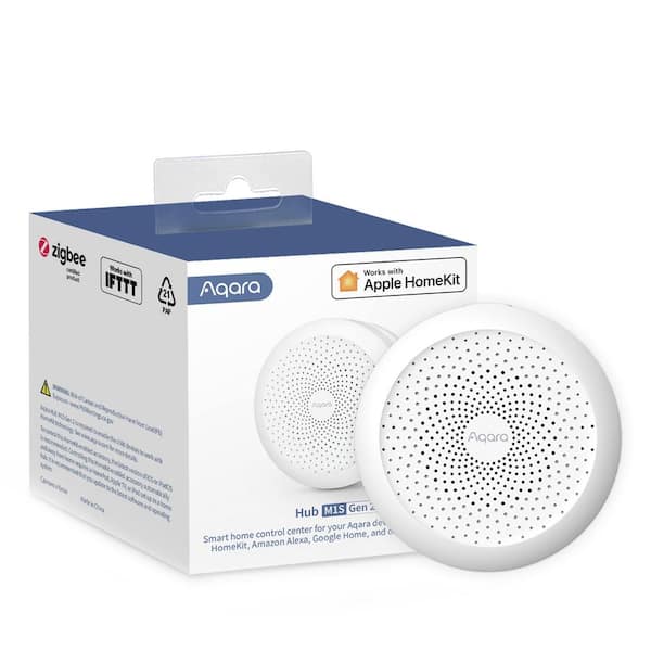 Aqara Smart Hub M1S Gen 2, Wireless Smart Home Control Center, Remote Monitor and Control