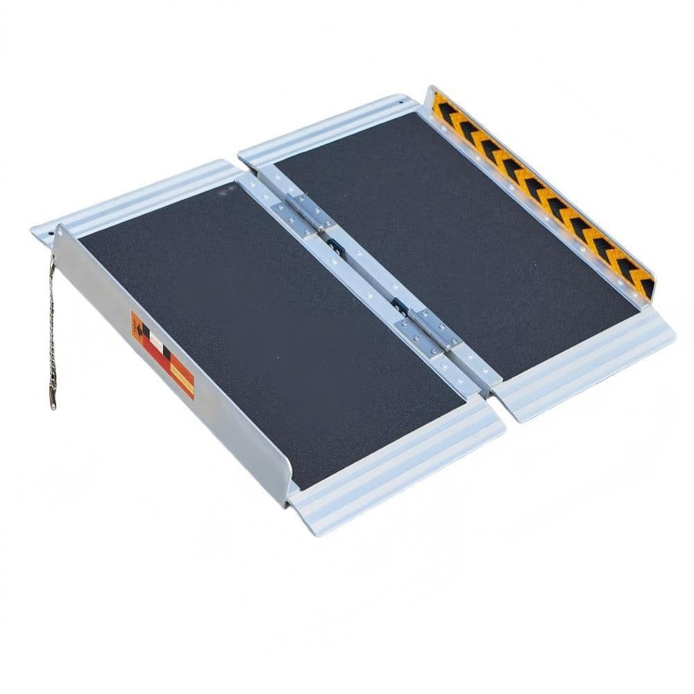 2 ft. Foldable Wheelchair Ramp, 24 in. x 29 in. Aluminum Access Ramp, 800 lbs. Load Capacity with Reflective Strips price history on PriceWatchPro