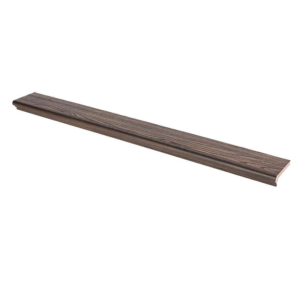 Retread 0.75 in. x 5.25 in. x 48 in. Prefinished Mocha Red Oak Wood Stair Nosing price history on PriceWatchPro