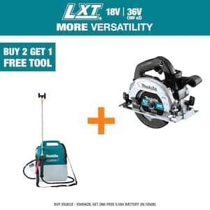 18V LXT Lithium-Ion Cordless 1.3 Gallon Sprayer with 18V 6-1/2 in. LXT Sub-Compact Lithium-Ion Brushless Circular Saw