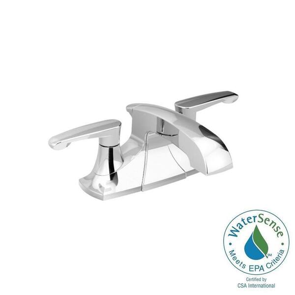 American Standard Copeland 4 in. 2-Handle Bathroom Faucet in Polished Chrome with Metal Speed Connect Pop-Up Drain
