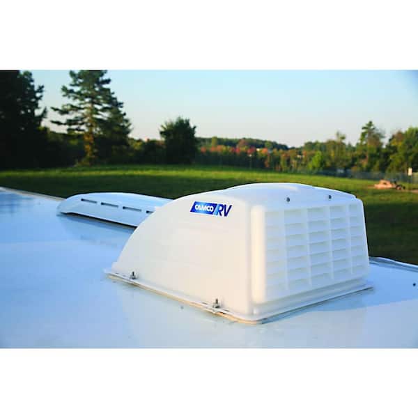 Camco Rv Roof Vent Cover White 40431 The Home Depot