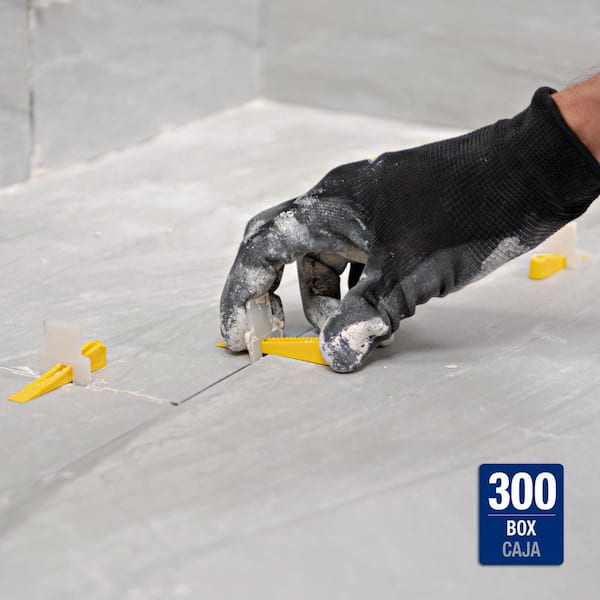 LASH Yellow Wedge, Part B of Two-Part Tile Leveling System 300-Pack